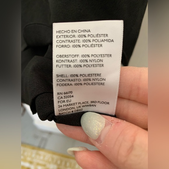 Coincidence & Chance little black dress with scalloped ruffle and mesh size 4 - Picture 3 of 7